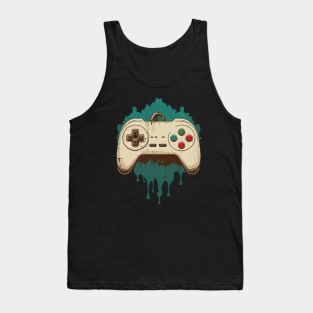 Classic Controller Crew. Vintage gaming. Retro gamepad Tank Top